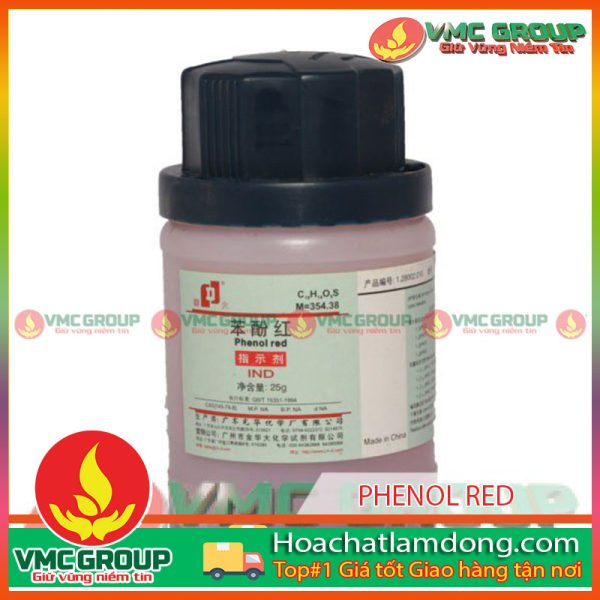 PHENOL RED - PHENOL ĐỎ– C19H14O5S